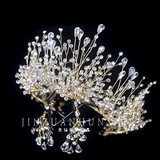 Bridal headwear wedding veil crown wedding dress atmosphere Sen system super fairy hair accessories wedding jewelry 2020 new crown