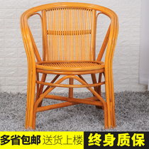 Balcony Small Table And Chairs Single Truth Vine Chair Office Chair Computer Chair Home Chair Rattan with back chair Tea House chair sat chair