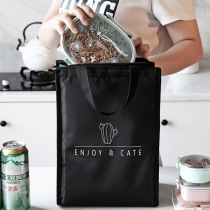 Anyi good home lunch bag Oxford cloth oil-proof waterproof lunch bag Bento bag large thick insulation cold preservation