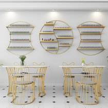 Net red nail art display rack nail polish shelf wall hanging Beauty nail shop wall rack nail polish placement rack