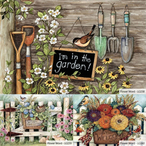 5D DIY Full Round Drill Diamond Painting Flower Letter Board