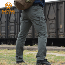 Spring and Autumn Lightning Tactical Pants Men Practice Stretch Outdoor Pants Pants Pants Special Forces can train trousers