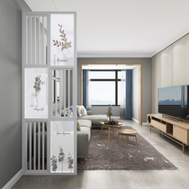 Nordic entrance porch screen partition living room dining room solid wood hollow fashion simple custom small apartment decorative wall