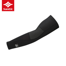 Santic forest guest autumn and winter new warm riding sleeve fleece thick and comfortable bicycle sleeve