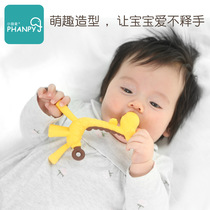 Teeth gum molars stick soft baby long teeth 678 months baby toys gnashing silicone non-toxic teething period 6 to 12 months