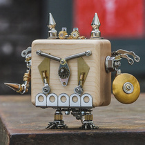 Mechanical Party Waria Music Box Sky City diy Creative Birthday Gift Girl Gives Girlfriend Girl Magic Box