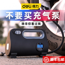Dali car air pump small portable car electric car tire 12v filling high pressure pump