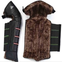 Motorcycle leggings windproof knees warm cycling winter thickening windproof and cold-proof female and male cycling electric car knee pads
