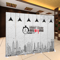 Screen partition wall Simple modern living room Bedroom folding room small apartment office decoration mobile folding screen