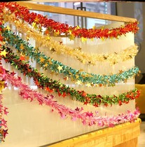 New Years Day Flower Decoration Classroom Kindergarten New Year 2022 Spring Festival Layout Shopping Mall Ribbon Wedding Room Ribbon