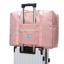 Travel bag 2021 New trending women storage portable large capacity Light travel waiting for production bag student duffel bag