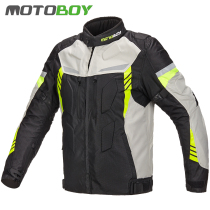 motoboy riding suit Mens motorcycle suit knight suit racing suit motorcycle clothes jacket Summer four seasons