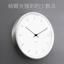 Modern simple fashion clock home fashion mute decorative wall clock living room light luxury hanging wall atmospheric creative clock
