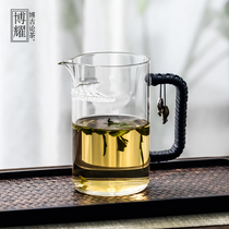 Heat-resistant glass green tea special bubble teapot large capacity household Crescent filter teapot tea water separation cold tea maker