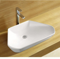 No faucet hole ceramic wash basin upper basin wash basin large basin wide basin wide mouth basin 848A comfortable