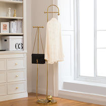 Comeo stainless steel coat rack floor creative bedroom Nordic ins Net Red simple modern light luxury clothes hanger