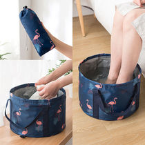 Foldable washbasin home outdoor travel foot wash basin Portable Travel large basin thickened laundry basin