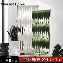 MonsenHome wrought iron felt screen porch partition Nordic simple modern light luxury designer creative ins