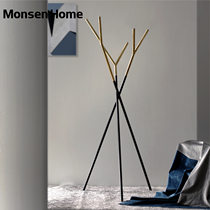 MonsenHome clothes hat rack floor light extravagant net red Nordic wind living room home bedroom branch creative hanging hanger