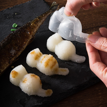 Japanese imported Yam mashed potato lunch mold Japanese rice ball Press Food Cat abrasive sushi tool