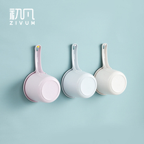 Chufan household kitchen water ladle plastic thickened long handle water spoon children shampoo bath water spoon water ladle water floating