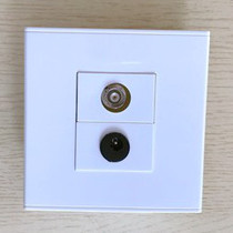 86 type BNC monitoring cable socket panel BNC socket panel DC power socket SDI Wall multimedia socket