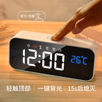2021 new electronic alarm clock multi-function charging LED digital clock countdown student luminous mute bedside clock
