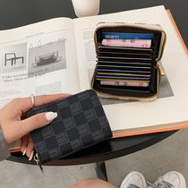 2022 new card bag Exquisite Upscale Drivers License Card Bag Old Flowers Small Multi-Position Large Capacity Card Jacket