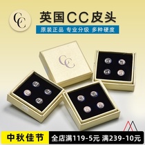 UK CC leather head snooker pool club small head G2 single layer billiard club accessories club supplies Star pool
