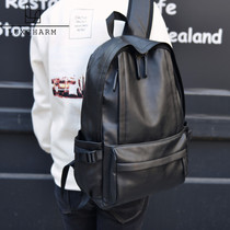 Luxcharm2022 new genuine leather double shoulder bag fashion travel bag Bull Leather Computer Bag Casual 100 Lapped Backpack Man
