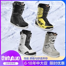 THIRTYTWO 32 TM2 STW LASHED BOA lace-up steel wire buckle veneer men ski shoes ski boots