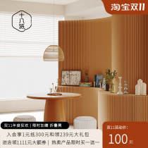 Eighteen paper screen partition shelf office living room foldable mobile porch baffle clapboard restaurant fence