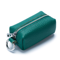 2021 new leather universal car key bag female storage simple cute large capacity mini key bag set home