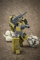 Transfiguration toy MMC OX mixed leopard combination OX noisy battle team PS-17 MP level reprint