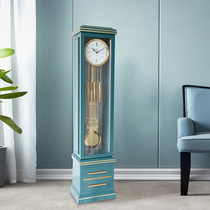 Polaris floor clock modern simple fashion light luxury mechanical clock German Hemler movement vertical pendulum clock