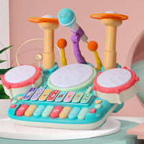 Infant toys educational early education music toys beat drums 6 months 12-3 years old multi-functional baby hand beat drums