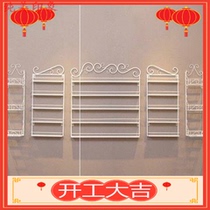 European Nail Polish glue shelf iron art nail shop display rack cosmetics wall nail polish display shelf