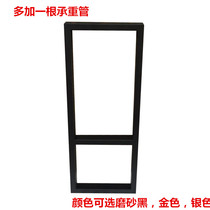 Black unilateral bar leg support foot cabinet bracket desk foot computer desk foot table table leg can be customized