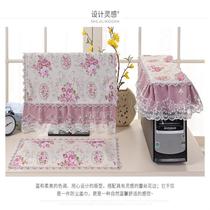 Computer cover protective cover simple LCD monitor cover cloth desktop computer host keyboard dust cover three-piece set