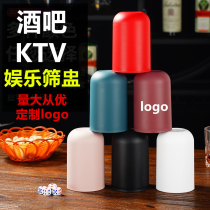 New color cup thickened sieve cup bar KTV straight dice cup dice set night dice shaker high-end model