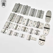 Stainless Steel Hinge 304 Thickened Distribution Box Electric Cabinet Hinge Heavy Industrial Hinge Folding Fold Hinge Folding