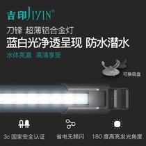 Giprinting knife front fish tank lamp led waterproof lighting ultra-bright aquarium diving water straw lamp Enhanced Full Spectrum Special