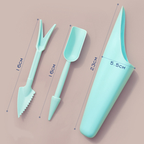 Fleshy Planting Tool Set Mini Three Piece Slimming Plunger Digger Shovel Cup for Home Gardening