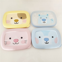 Korean student lunch box lid children's lunch box food grade fresh-keeping lid sealing lid tableware accessories sealing strip