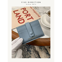 Online Red Card Bag Female small crowdsourced design ins Wind multi-position super slim and extremely simple and sophisticated cutting sleeve tide