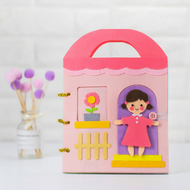 Montessori childrens early education cloth book diy non-woven fabric hand-made material package kindergarten self-made picture book