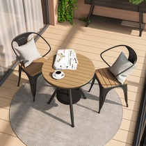 Outdoor Leisure Table And Chairs Open-air Patio outdoor dining table and chairs Combined Home Lift Balcony Small Table