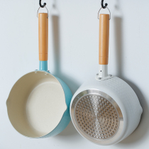 Export to Japan~Foreign trade Yudan~Japanese-style Xueping pot milk pot non-stick pot Hot milk cooking instant noodles pot Small soup pot Household