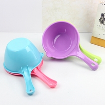 Weichun special wholesale color plastic water spoon kitchen supplies water scoop bath cup baby shampoo Cup