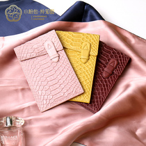 Know Magpie Original Design Genuine Leather Card Clip Large Capacity Multi-Position Slim Lady Card Bag Upscale New Small Couple